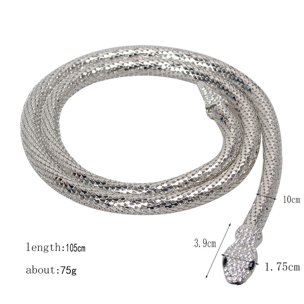 2X Fashion Bracelet Chain Charm Snake Shape Chain Party Banquet Dating Jewelry