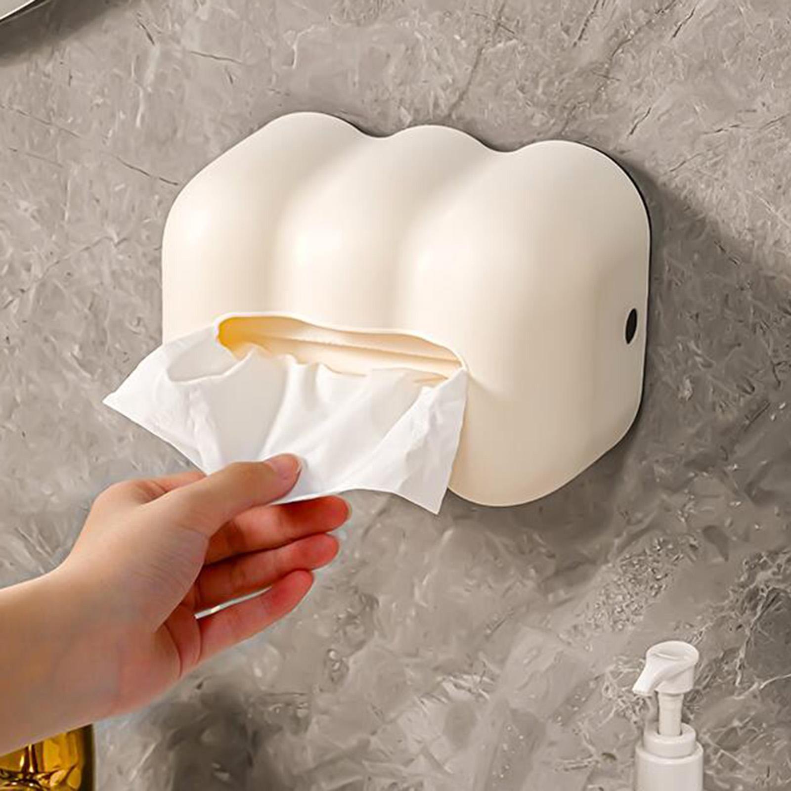Bathroom Toilet Paper, Holder Tissue Box Cover, Paper Tissue Napkin Holder, Tissue Holder Face Towel Holder for Bedroom, Hotel Restroom, Washroom
