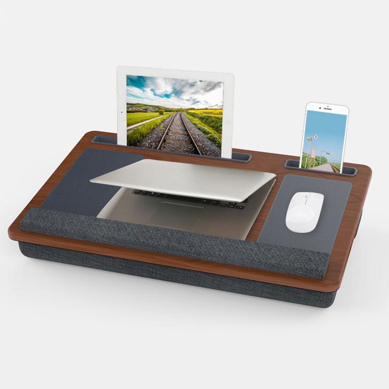 Lap Desk Comfortable Lazy Computer Laptop Table with Wrist Rest