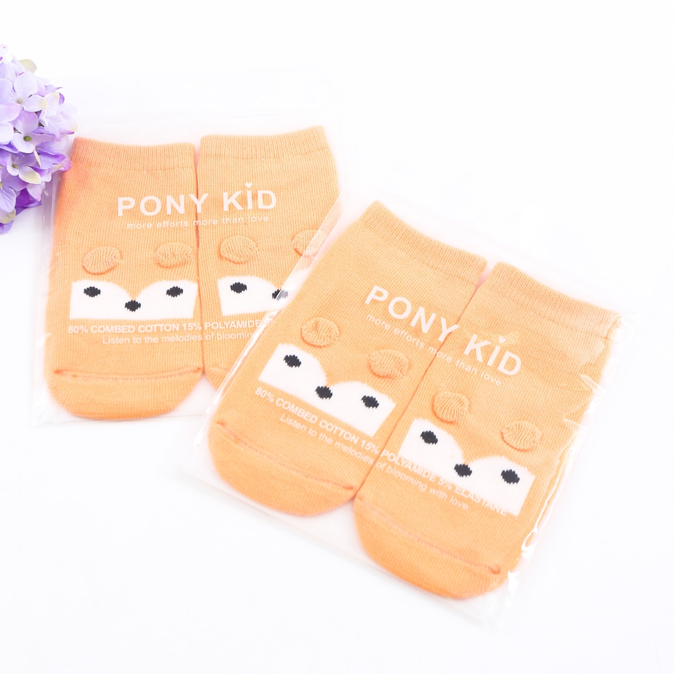 Combo 05 Tất Pony Kid Phong Cách Hàn Quốc Cho Bé - màu ngẫu nhiên