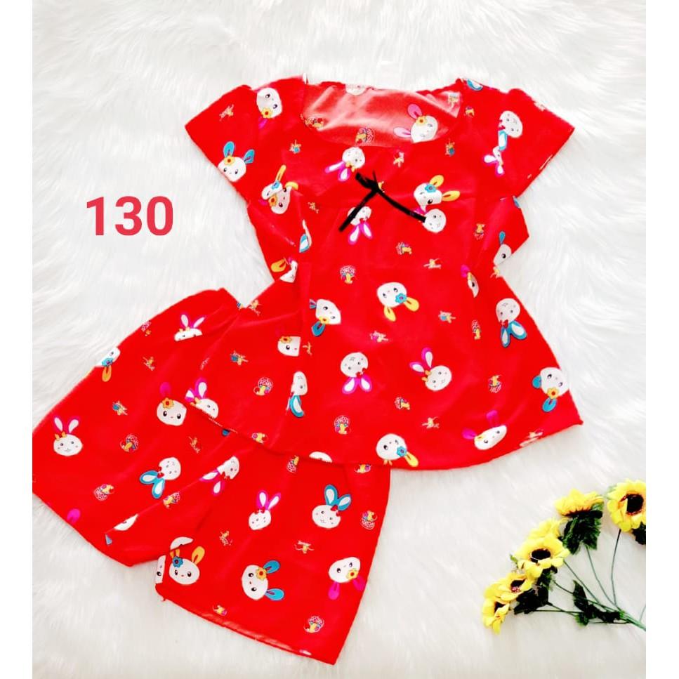 Bộ lụa hàn đùi dễ thương , 32 đến 54kg, ảnh thật