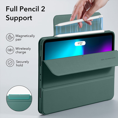 Bao da ESR dành cho iPad Pro 12.9″ Rebound Hybrid Case 360 - Hàng Chính Hãng