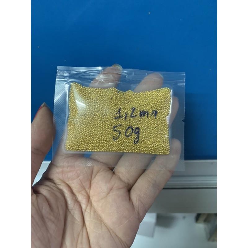 Bi hạt 50-100g - Vàng đồng 0,8mm,50g