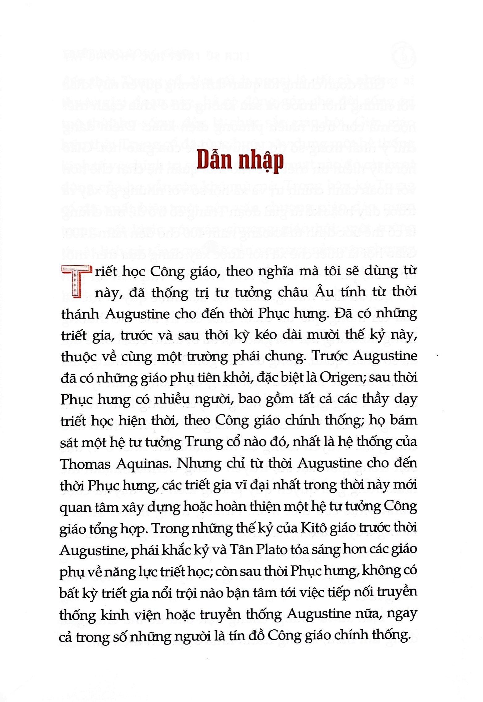 Lịch Sử Triết Học Phương Tây - Tập 2 - Triết Học Công Giáo - Bìa Cứng