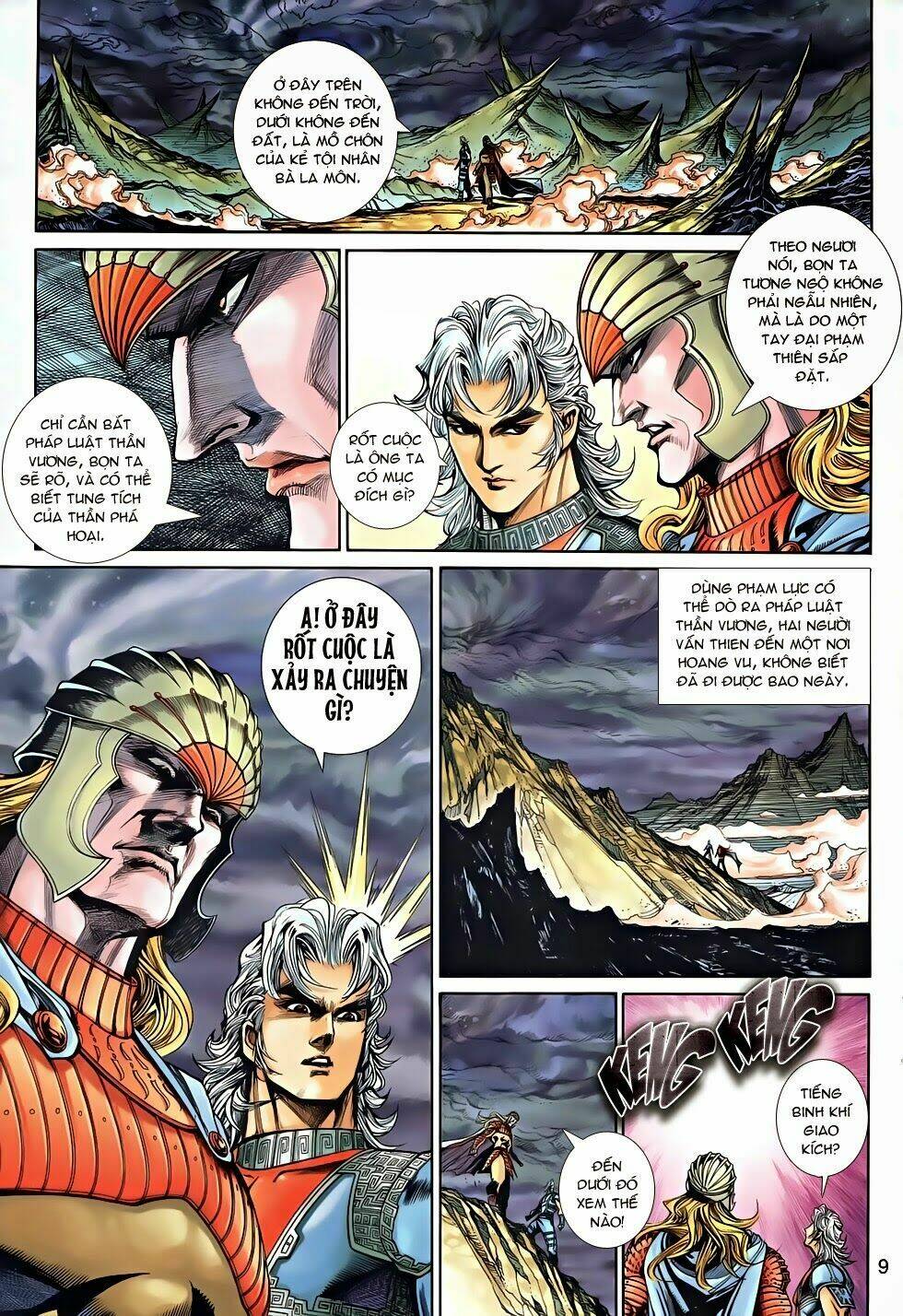 thần binh tiền truyện 2 - truyền thuyết bất diệt chapter 8 9