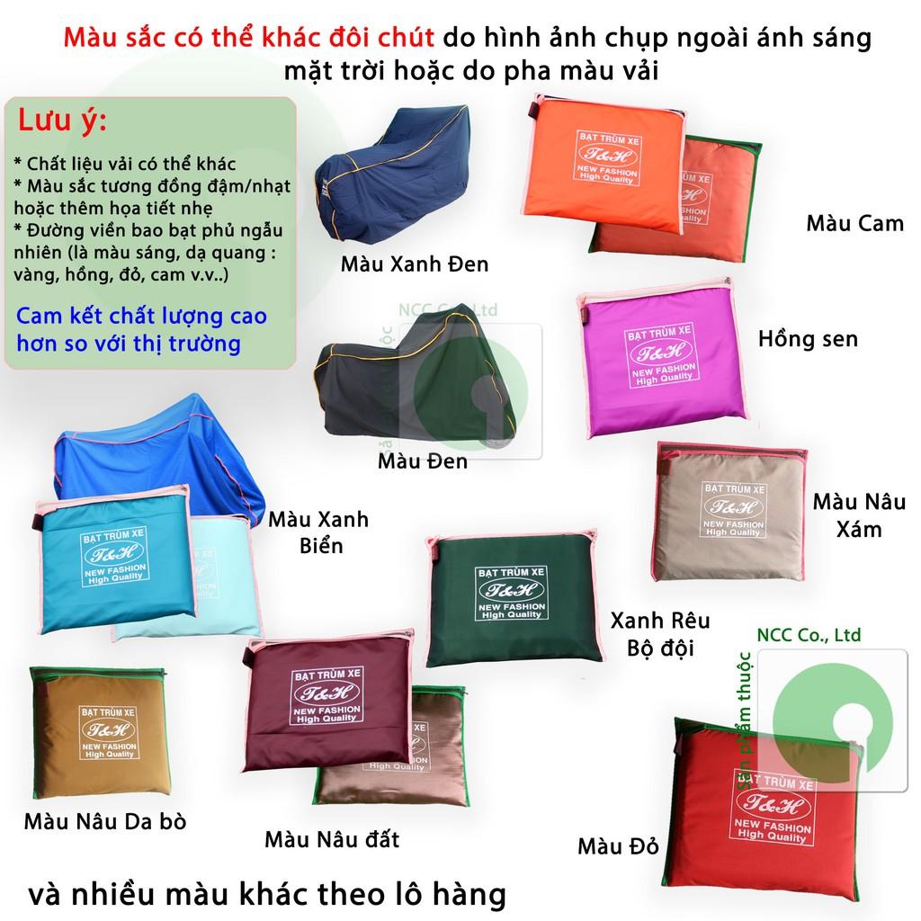 Bạt phủ trùm xe máy che mưa nắng