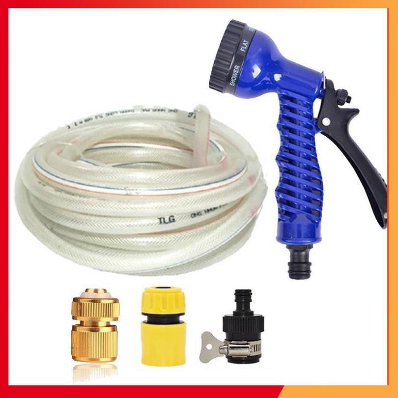 Bộ dây vòi xịt rửa xe, tưới cây, dọn dẹp nhà cửa 3-5m  206843