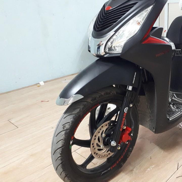 Bộ dè trước sau INOX cho xe VISION