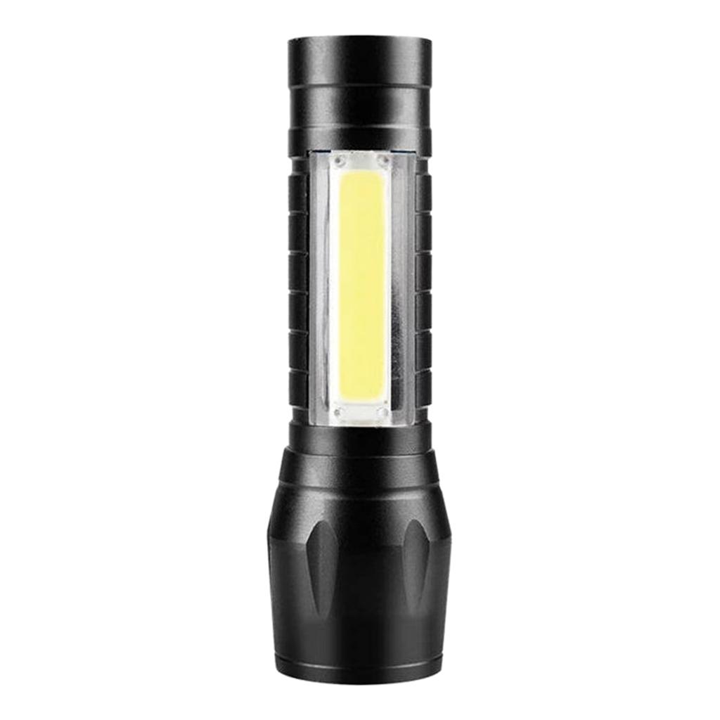 Rechargeable COB LED Slim Work Light Bright Flashlight Camping Outdoor Mini Lamp