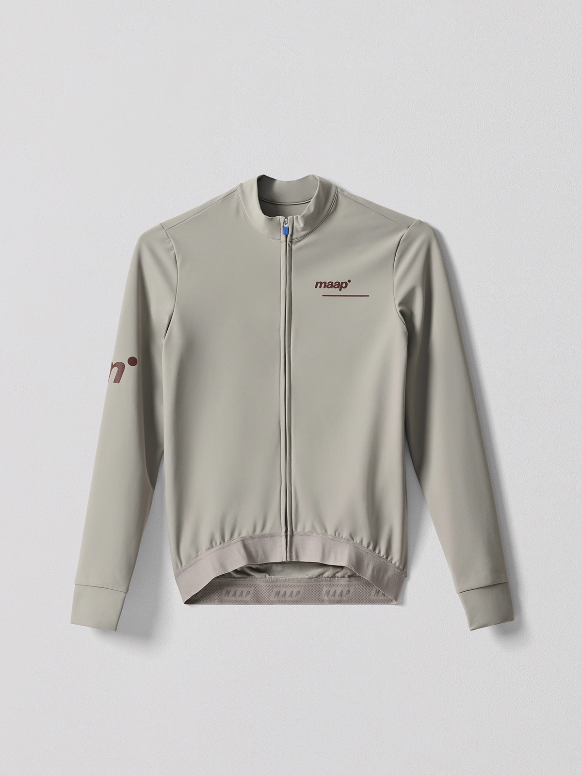 Áo Thể Thao Đạp Xe Nam MAAP Thermal Training LS Jersey - Màu Mushroom