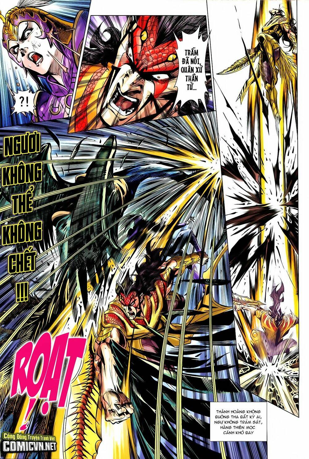 thần binh vấn thiên chapter 31 13