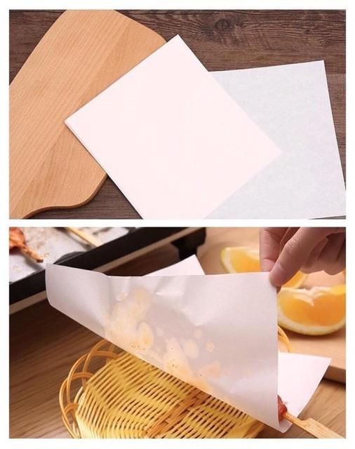 Set 40 tờ giấy thấm dầu ăn Nhật bản cho món chiên ngon giòn