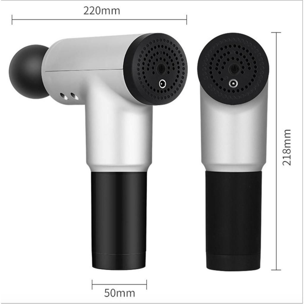Máy tạo săn cơ, đấm bóp massage cơ FascialGun - Home and Garden