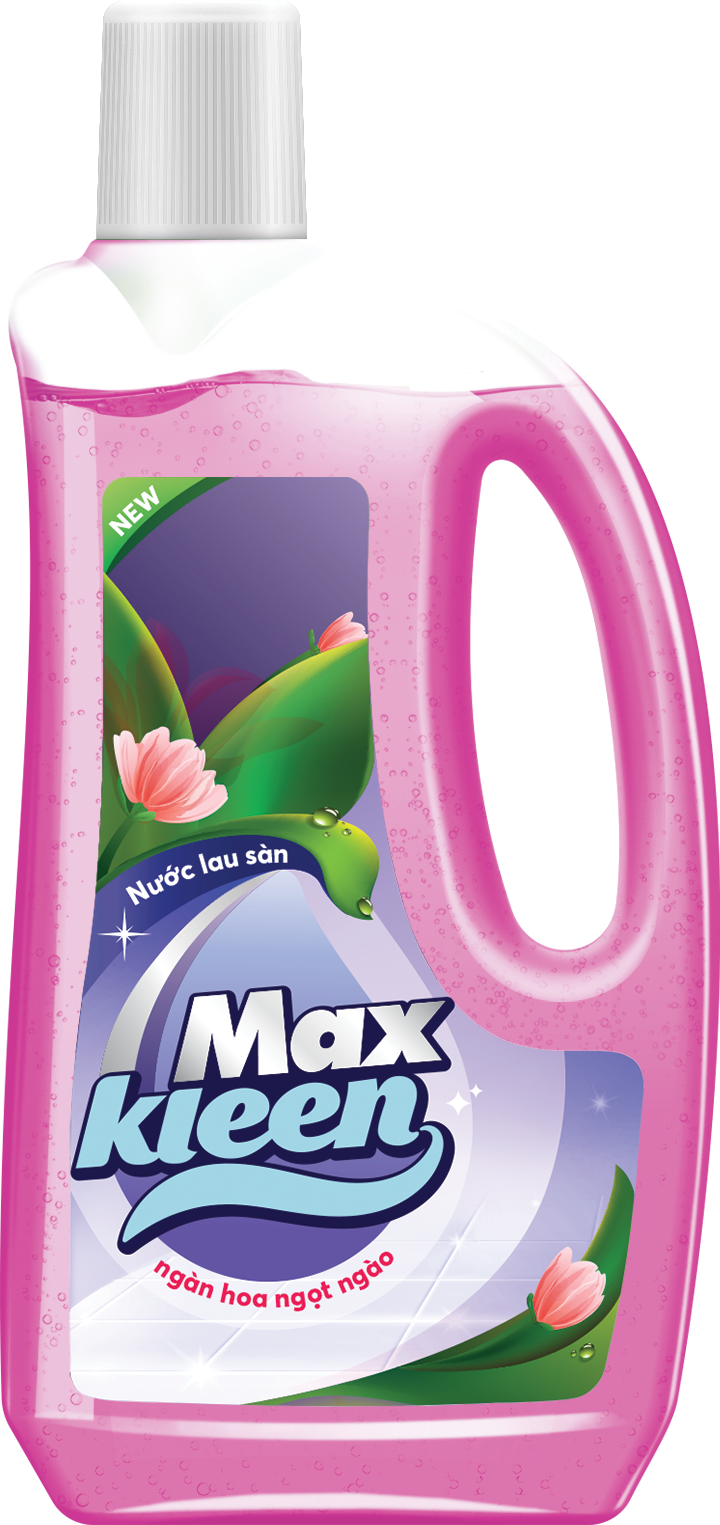 Chai Nước Lau sàn MaxKleen 1KG