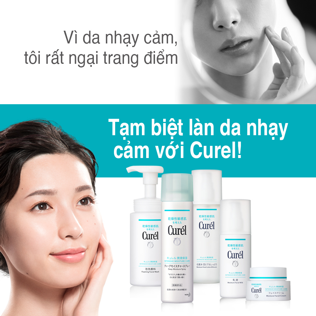 UV sữa chống nắng Curel UV Protection Milk SPF 50+ PA+++ (60ml)