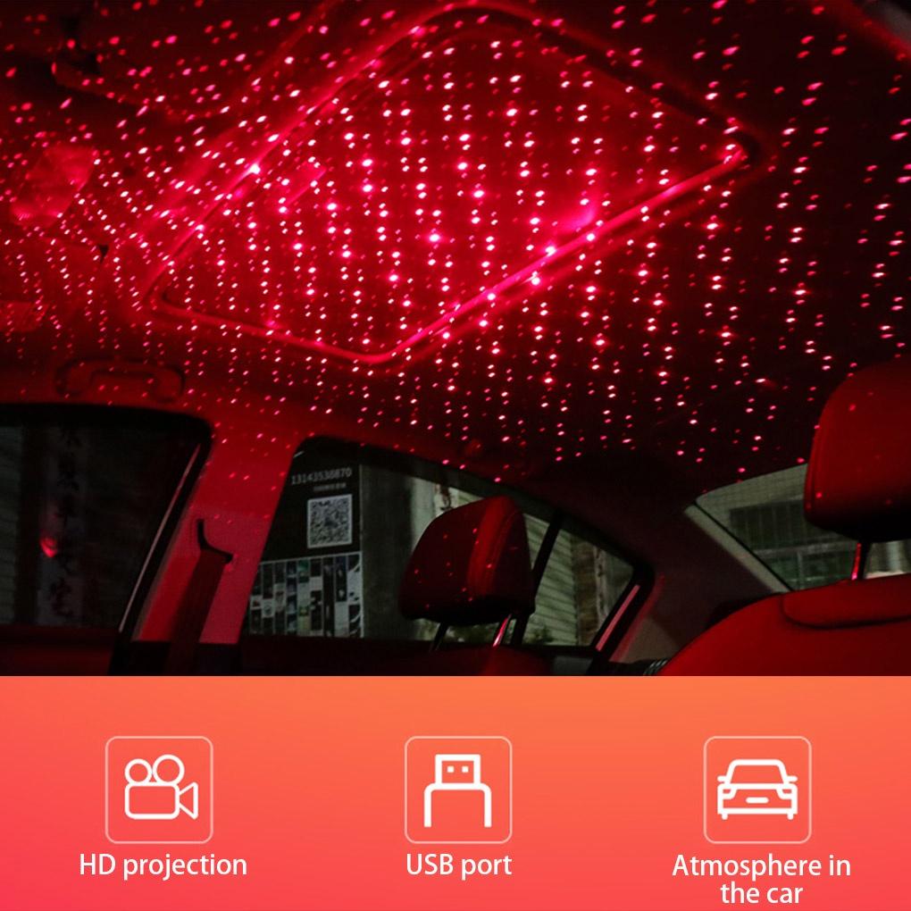 Đèn LED chiếu bầu trời sao trang trí trần nhà/xe hơi