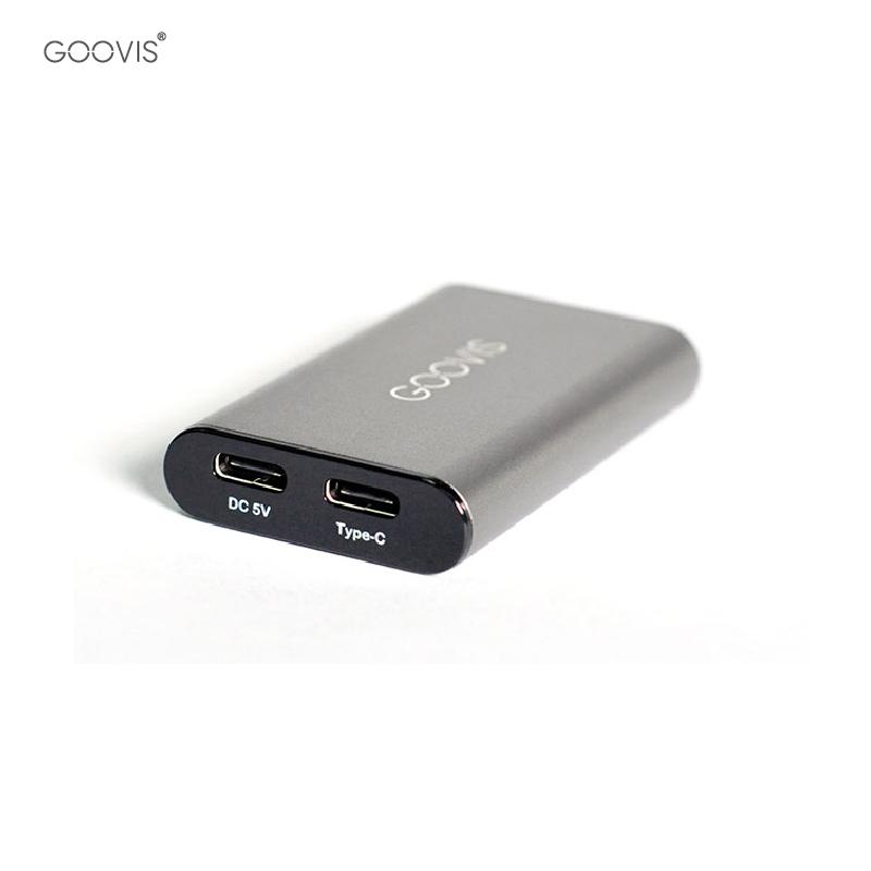 Bộ chuyển đổi HDMI sang Type-c cho Màn hình gắn trên đầu GOOVIS Young, Bộ chuyển đổi HD 4K, Bộ chuyển đổi video di động USB-c Màu đen: Goovis HDMI