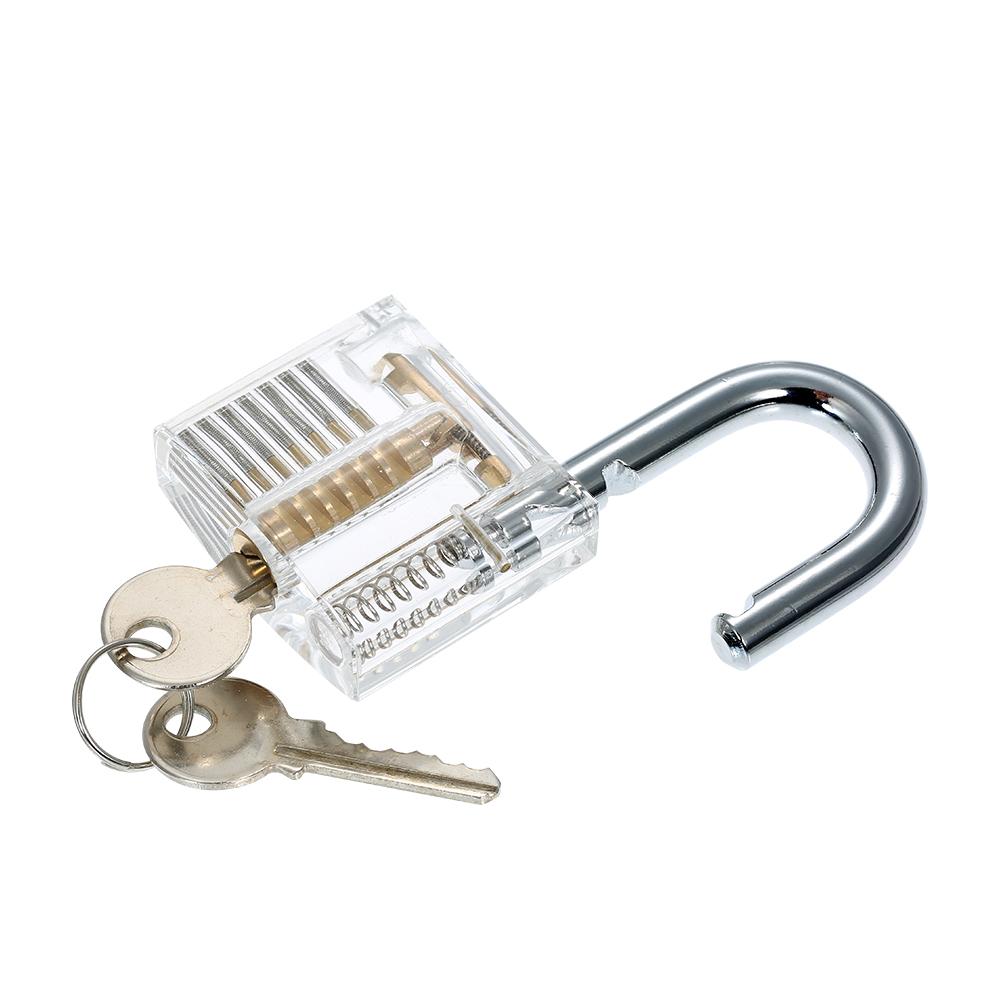 Bộ dụng cụ mở khóa với Bộ gắp 15 chiếc và một khóa huấn luyện