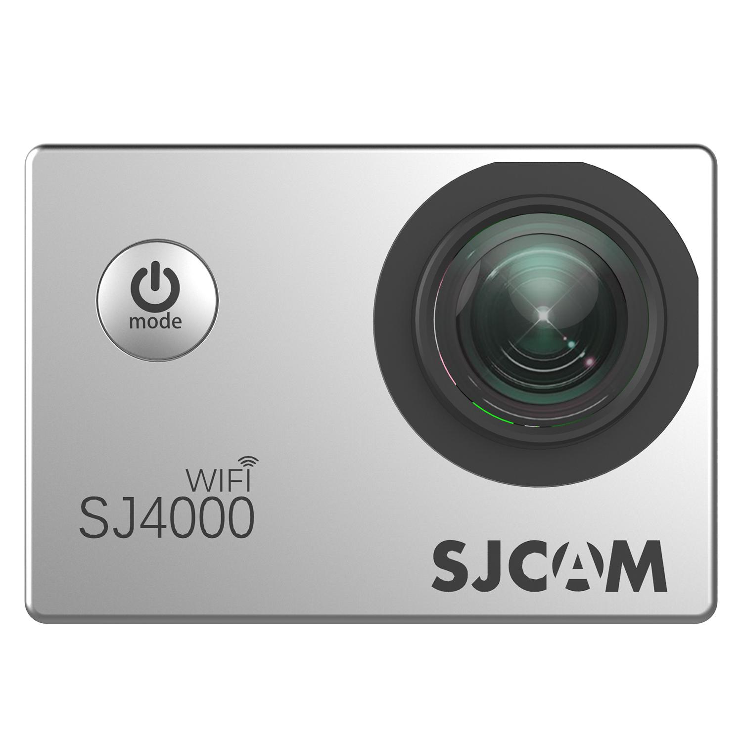 Máy ảnh hành động SJCAM SJ4000 WiFi gốc 2.0 inch màn hình LCD 2K 30fps góc 170 độ lặn 30m Máy quay phim chống thấm nước DV