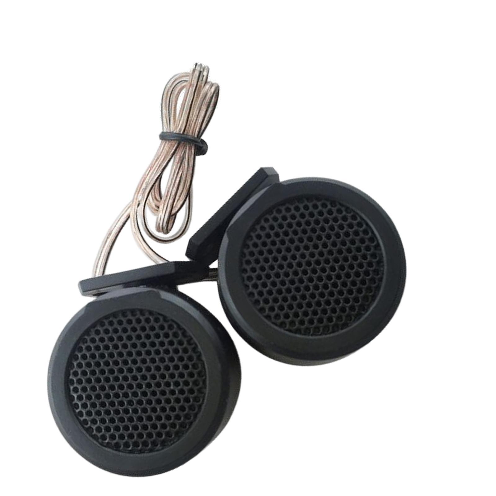 2 Pieces Car Stereo Speaker Dome Tweeter 500W Maximum Power Loudspeaker