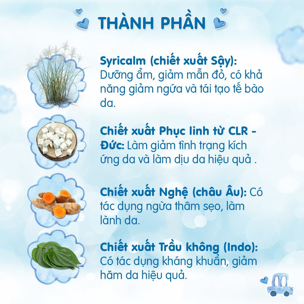 Kem Bôi Da Chống Hăm Ngăn Ngừa Rôm Sảy Cho Bé Oribebe Giúp Dưỡng Ẩm Và Làm Mịn Da Bé - An Toàn Cho Da Nhạy Cảm