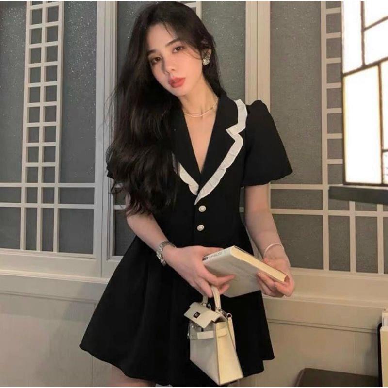 Đầm cổ Vest Bigsize 60_85 ký