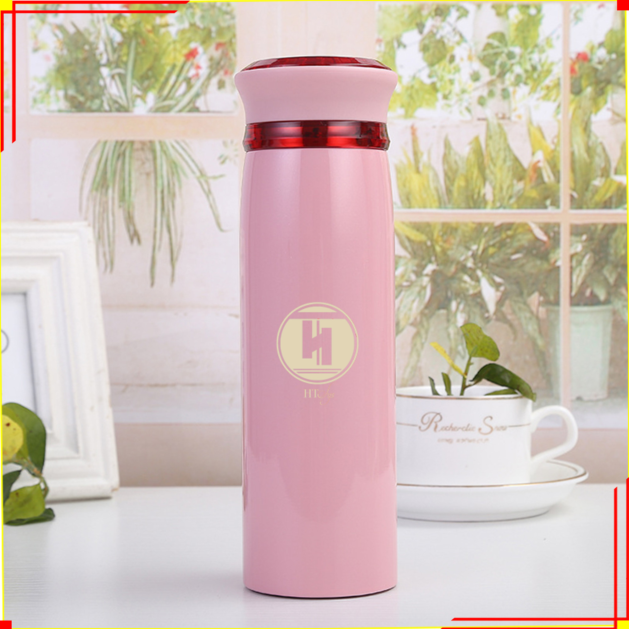 Bình Giữ Nhiệt Bằng Thép Không Gỉ HT SYS Vacuum Bottle 500ML - Giữ Nhiệt Nóng Và Lạnh 12H