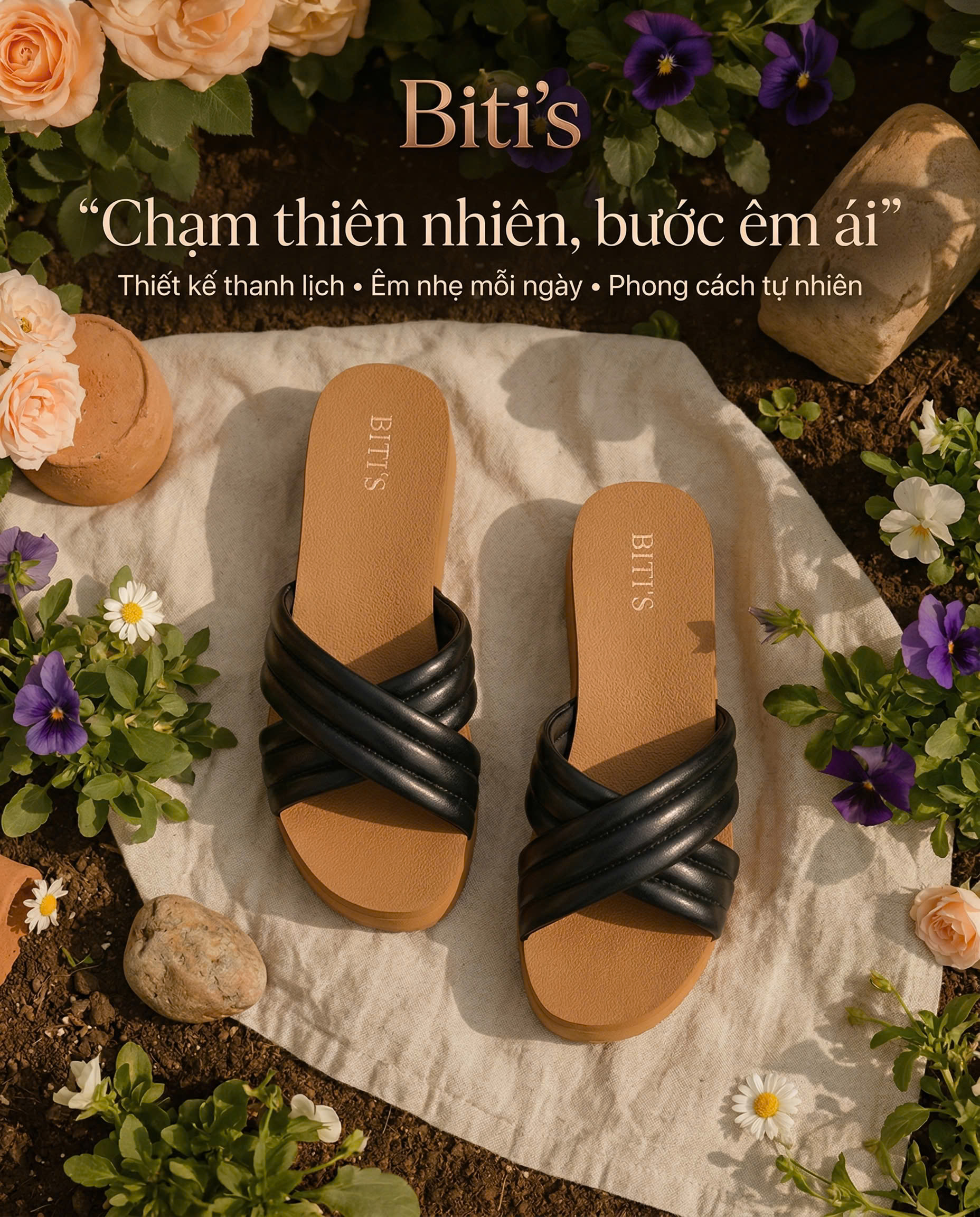 Dép quai ngang Biti's nữ (35-40)