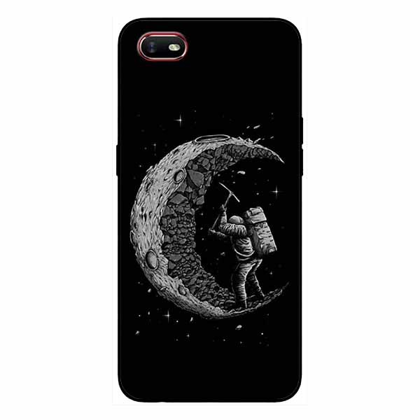 Ốp lưng in cho Oppo A1K Đào Trăng