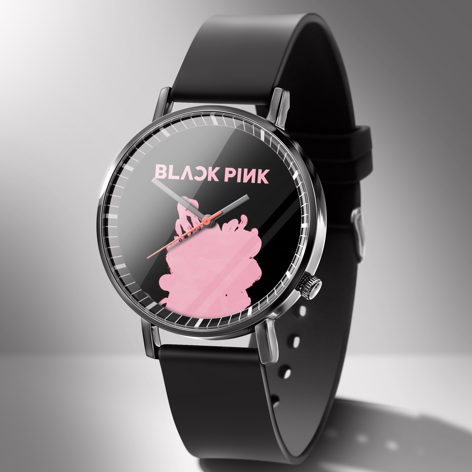 Đồng Hồ Đeo Tay Black Pink ST1