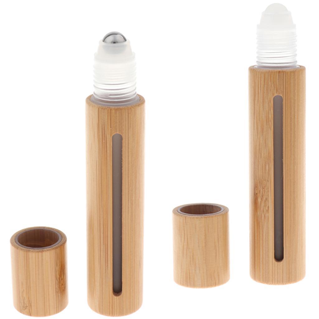 Portable Essential Oil Roller Bottle Case Holder, Refillable Perfume Lotion Roller Bottle, 15ml