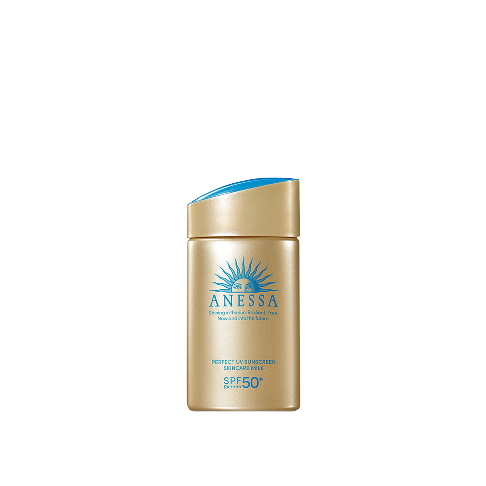 Bộ sản phẩm Kem chống nắng dưỡng da bảo vệ hoàn hảo (Anessa Gold Milk 60ml x2 + Gold Gel 90g)