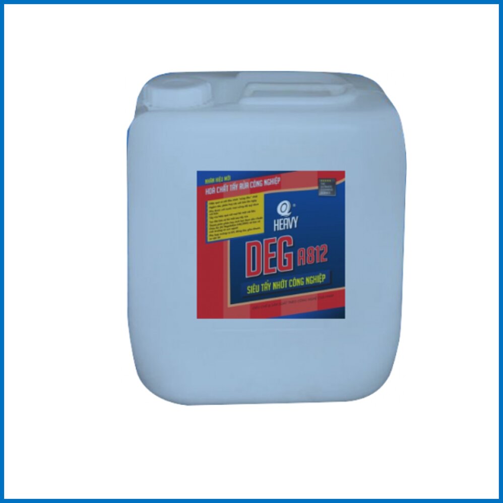 Siêu tẩy nhớt công nghiệp AVCOchem - Siêu Tiết Kiệm - DEG A-812 - can 20 lít - Hàng Chính Hãng