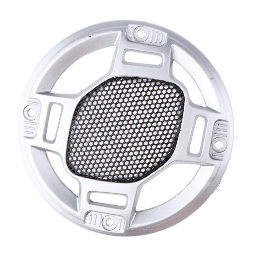 4 Pack Car Audio 3 inch Metal Subwoofer Home Speaker Grille Cover Case