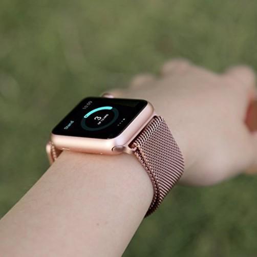 Dây Đeo Dành Cho Apple Watch Thép Không Gỉ Cao Cấp Nam Nữ Watchband for Apple Watch