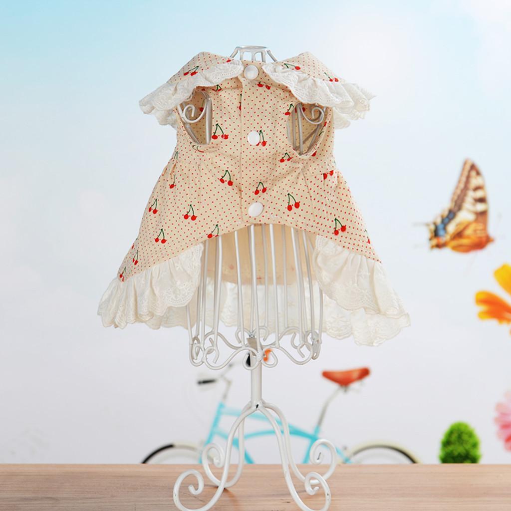 Cute Pet Dog Puppy Dress Clothes Dog Princess Summer Dress