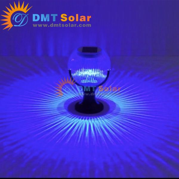 Đèn trụ cổng tròn năng lượng mặt trời DMT-TC51