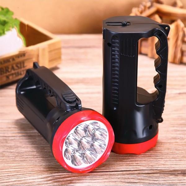 Đèn pin LED 3319 Xách Tay - 10 Led- Sạc Được