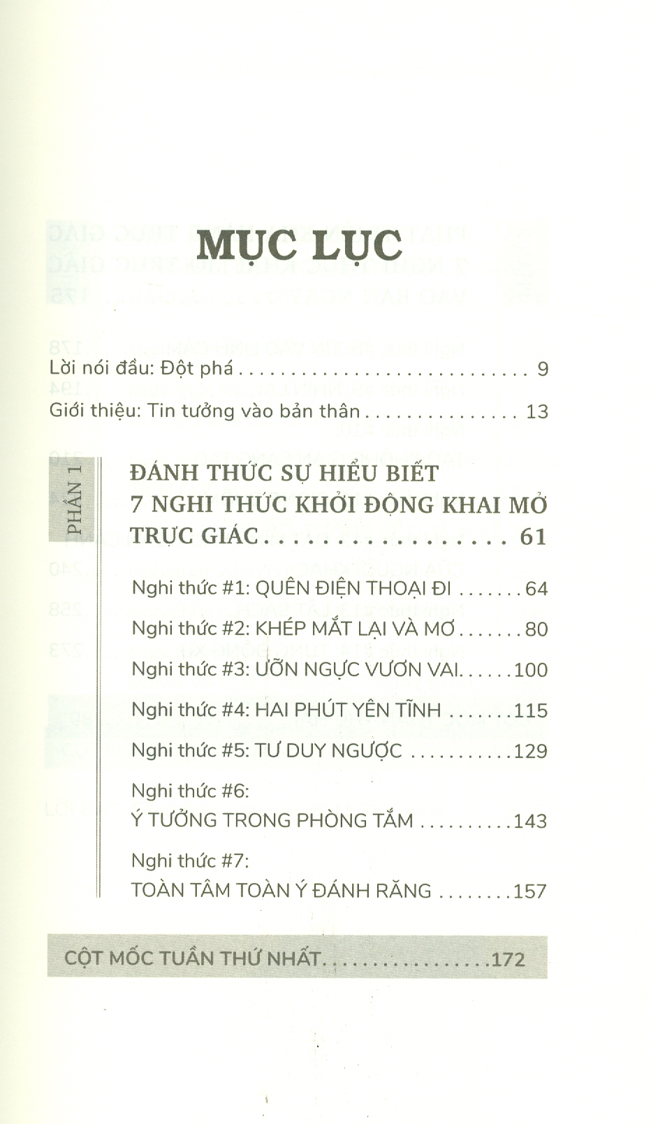 21 NGHI THỨC KHAI MỞ TRỰC GIÁC