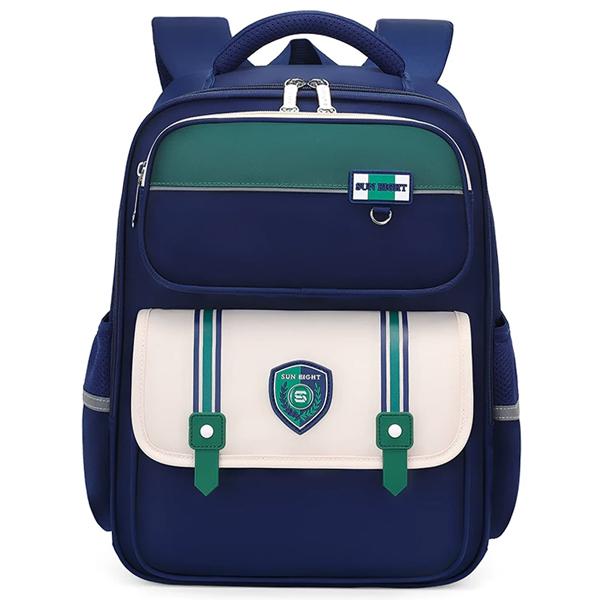 Ba Lô Thời Trang - Sun Eight 22292 - Màu Xanh Navy Và Xanh Lá