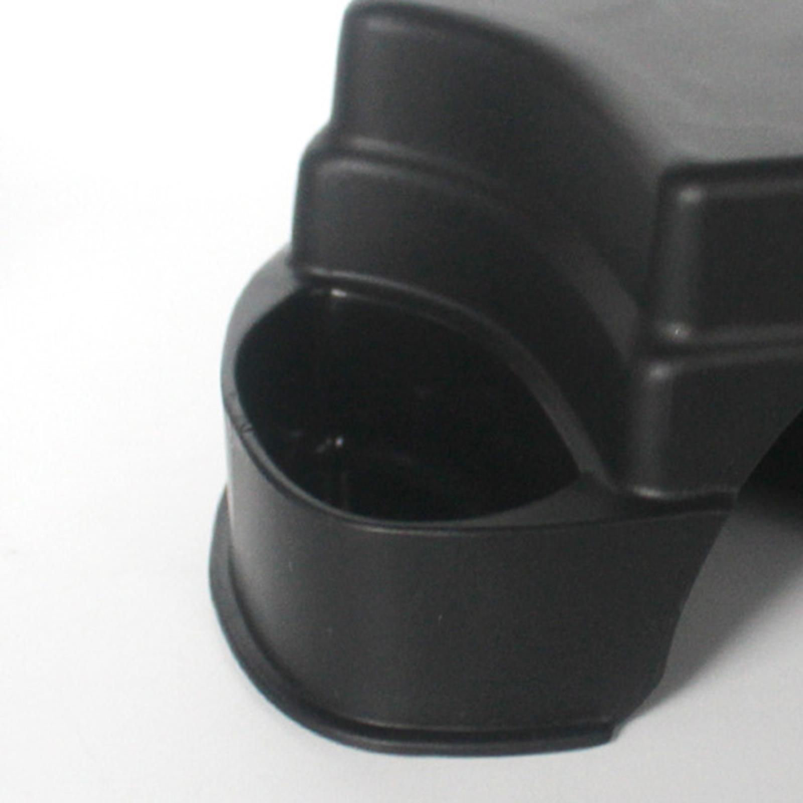 Plastic Reptile Hide Box with 2 Sinks Ornament for Gecko Leopard Small Snake Rodents