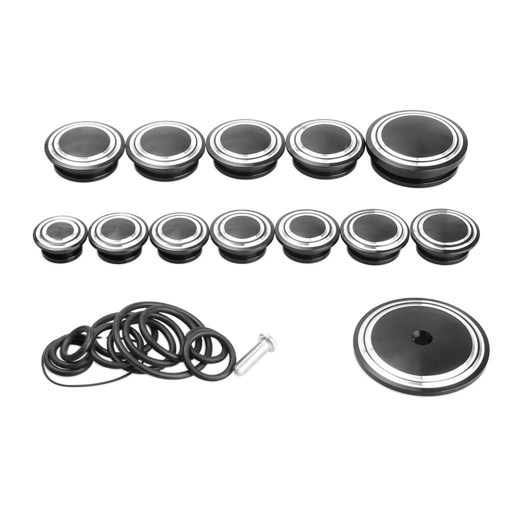 Frame Hole Caps Plug Decor Cover Guards Set For   R9T 2014-2016