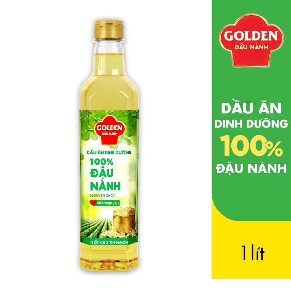 Dầu Đậu Nành cao cấp Golden 1 lít