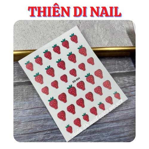 Sticker dán móng tay, hình dán móng dễ thương dành cho thợ nail chuyên nghiệp hottrend 2023
