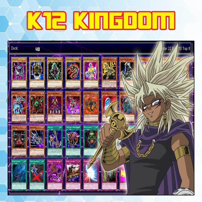 Bài Yugioh ️️ Thẻ bài Yugioh Marik Ishtar deck 40 lá