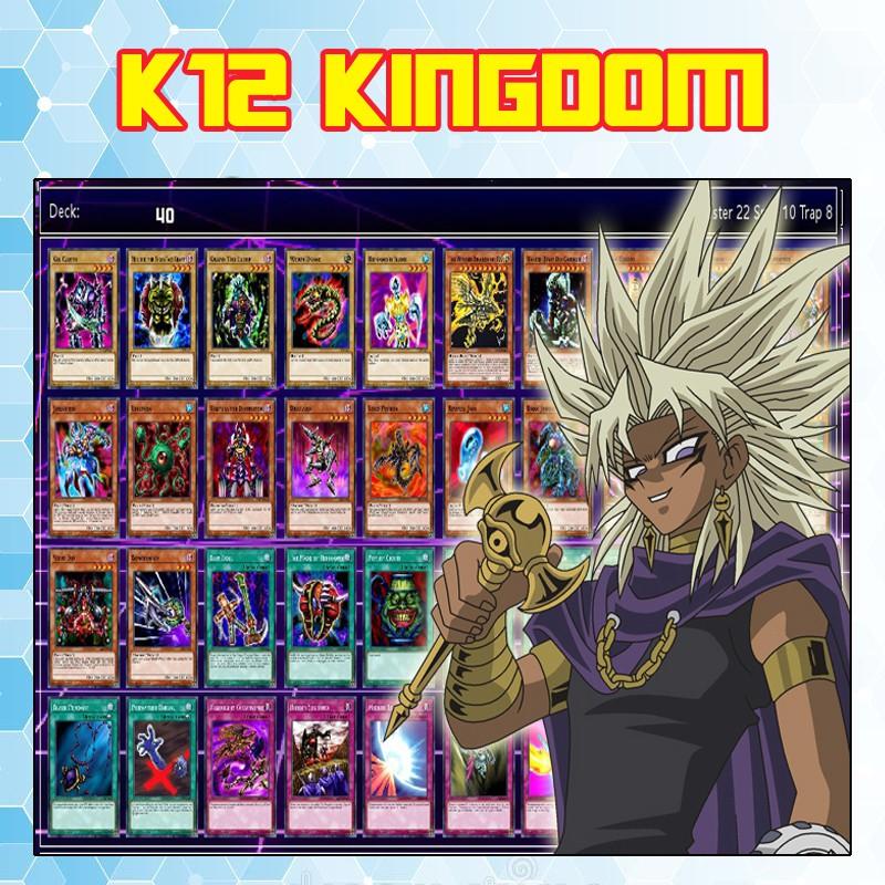 Bài Yugioh ️️ Thẻ bài Yugioh Marik Ishtar deck 40 lá