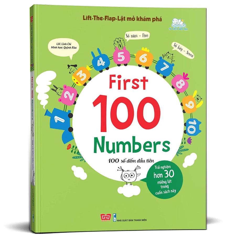 Lift-The-Flap-Lật Mở Khám Phá - First 100 Numbers - 100 Số Đếm Đầu Tiên