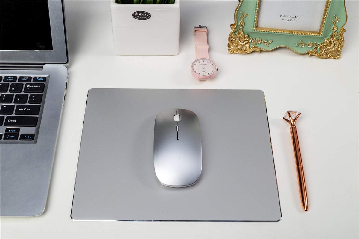 Miếng Lót Chuột Chất Liệu Nhôm Cao Cấp (Mouse Pad Aluminum) - Hàng Chính Hãng Tamayoko