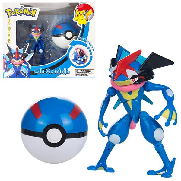 Đồ Chơi Bóng Pokemon Biến Hình - Ếch Ninja Greninja - Pokemon Toys ZC8918E