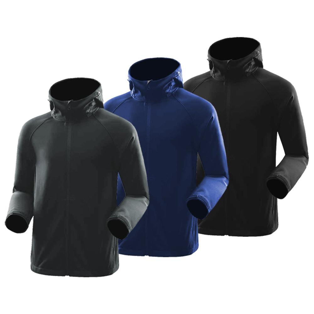 Áo khoác nam du lịch, chống gió, chấm thấm nước, chống tĩnh điện, có mũ trùm đầu thoải mái - Tùy chọn size và màu